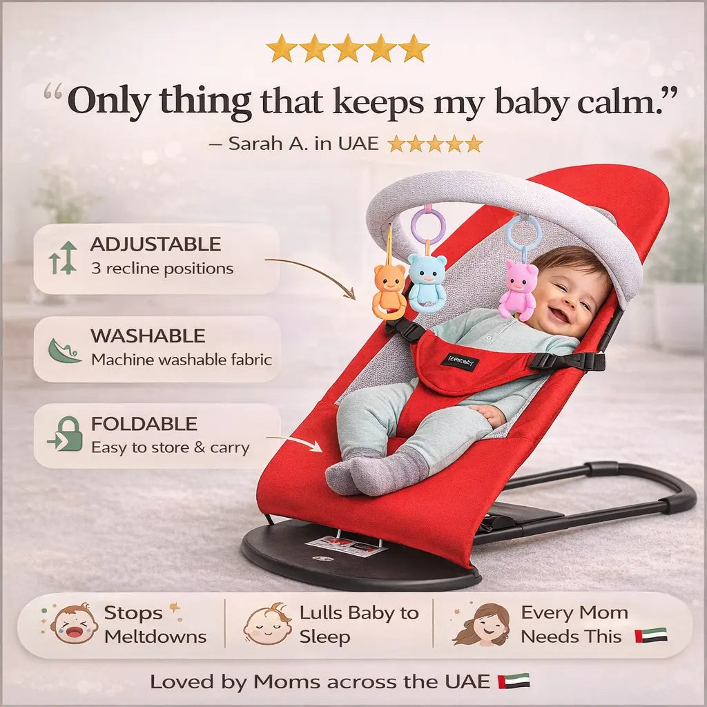 Baby Bouncer UAE – Calm Baby Soothing Chair for Better Sleep