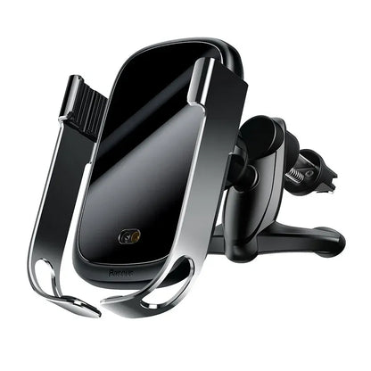 SmartLock™ Auto-Grip Wireless Car Charger Mount – Intelligent Hands-Free Driving System
