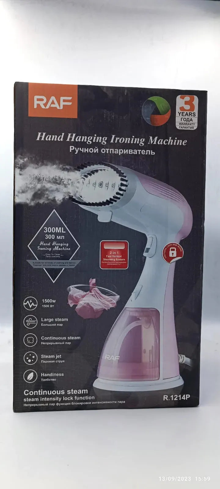 20-Second Garment Steamer UAE | Wrinkle-Free Clothes Instantly | ReadyWear™ System