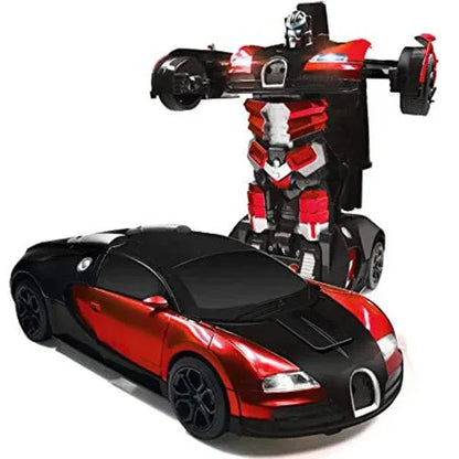RC Transforming Racing Car Robot Toy